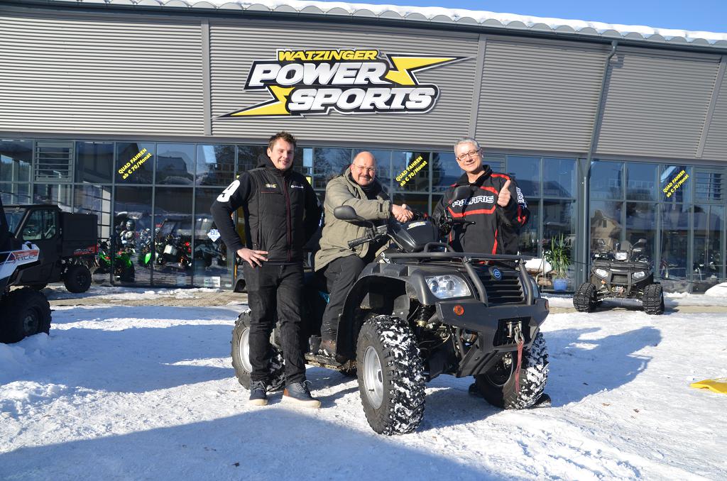 Watzinger Powersports rüstet uns aus